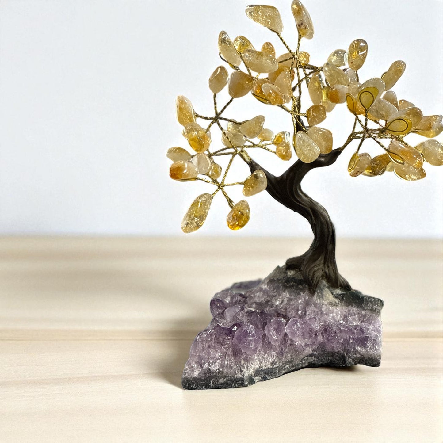 Heated Amethyst Tree for Wealth and Abundance (12 Branches) N436