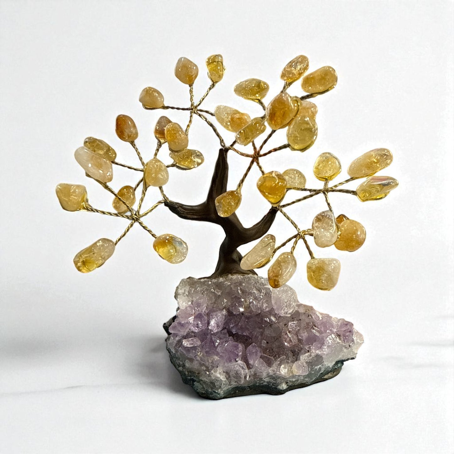 Heated Amethyst Tree for Wealth and Abundance(7 Branches) N432