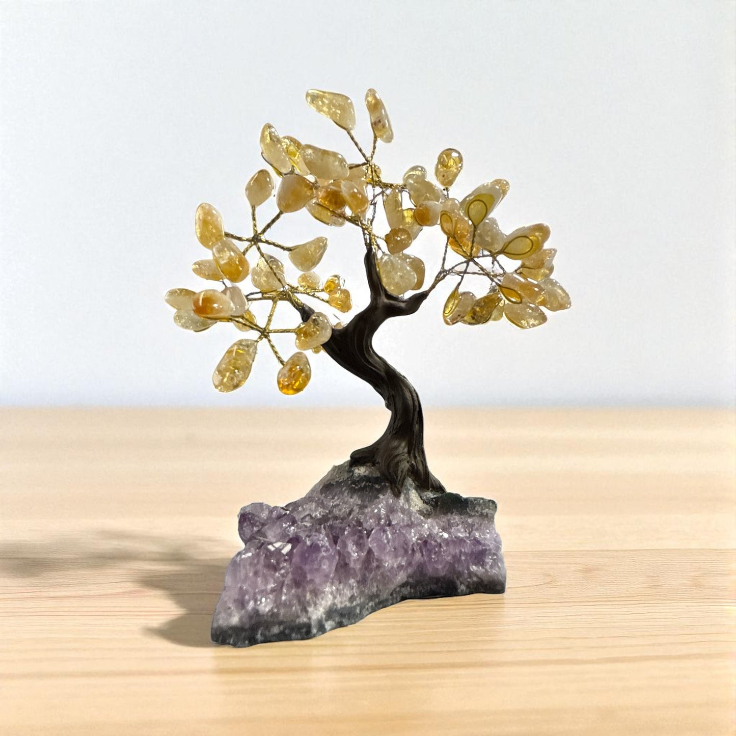 Heated Amethyst Tree for Wealth and Abundance (12 Branches) N436