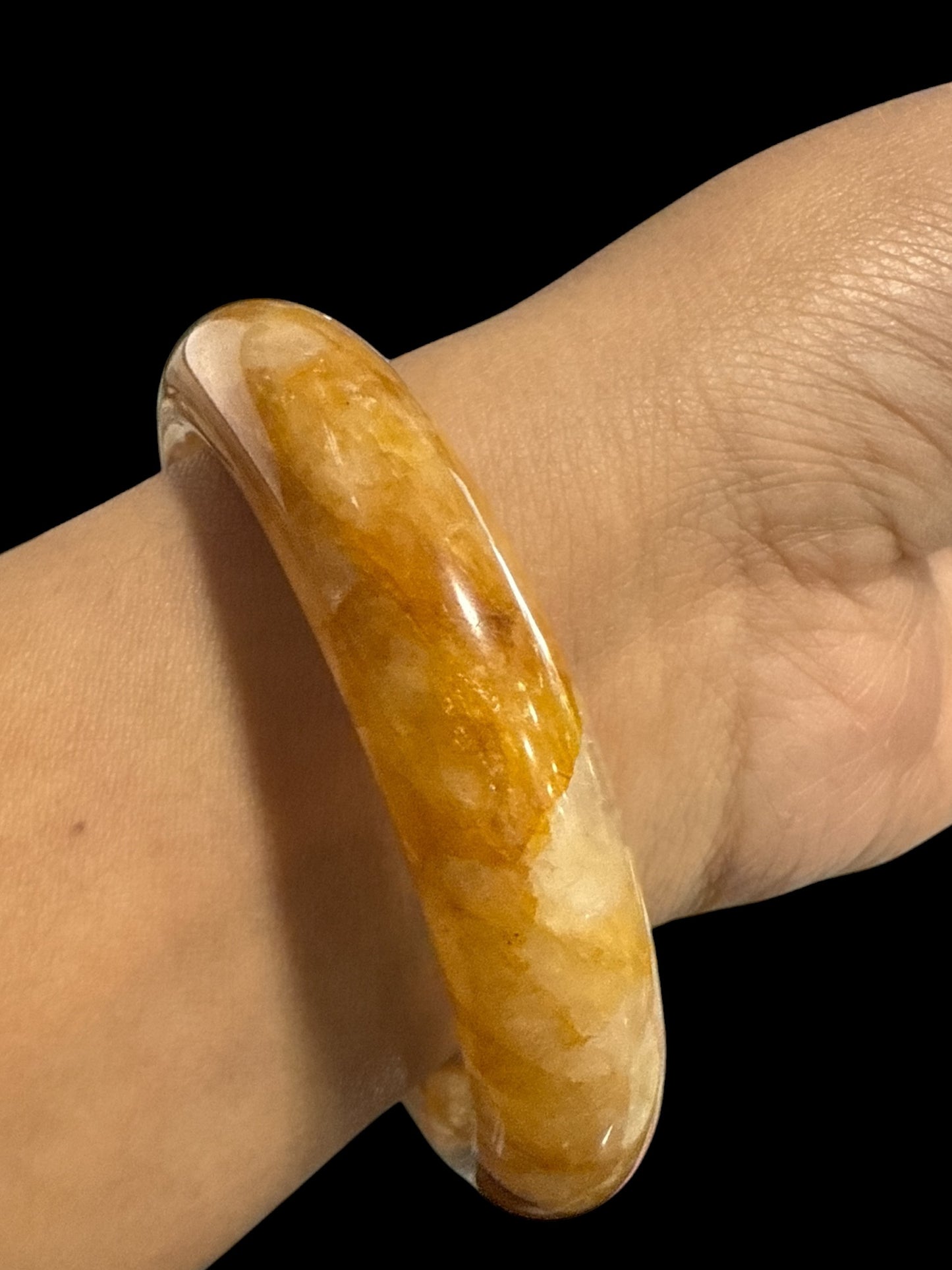 Yellow Healer Bangles 62.1 mm N395