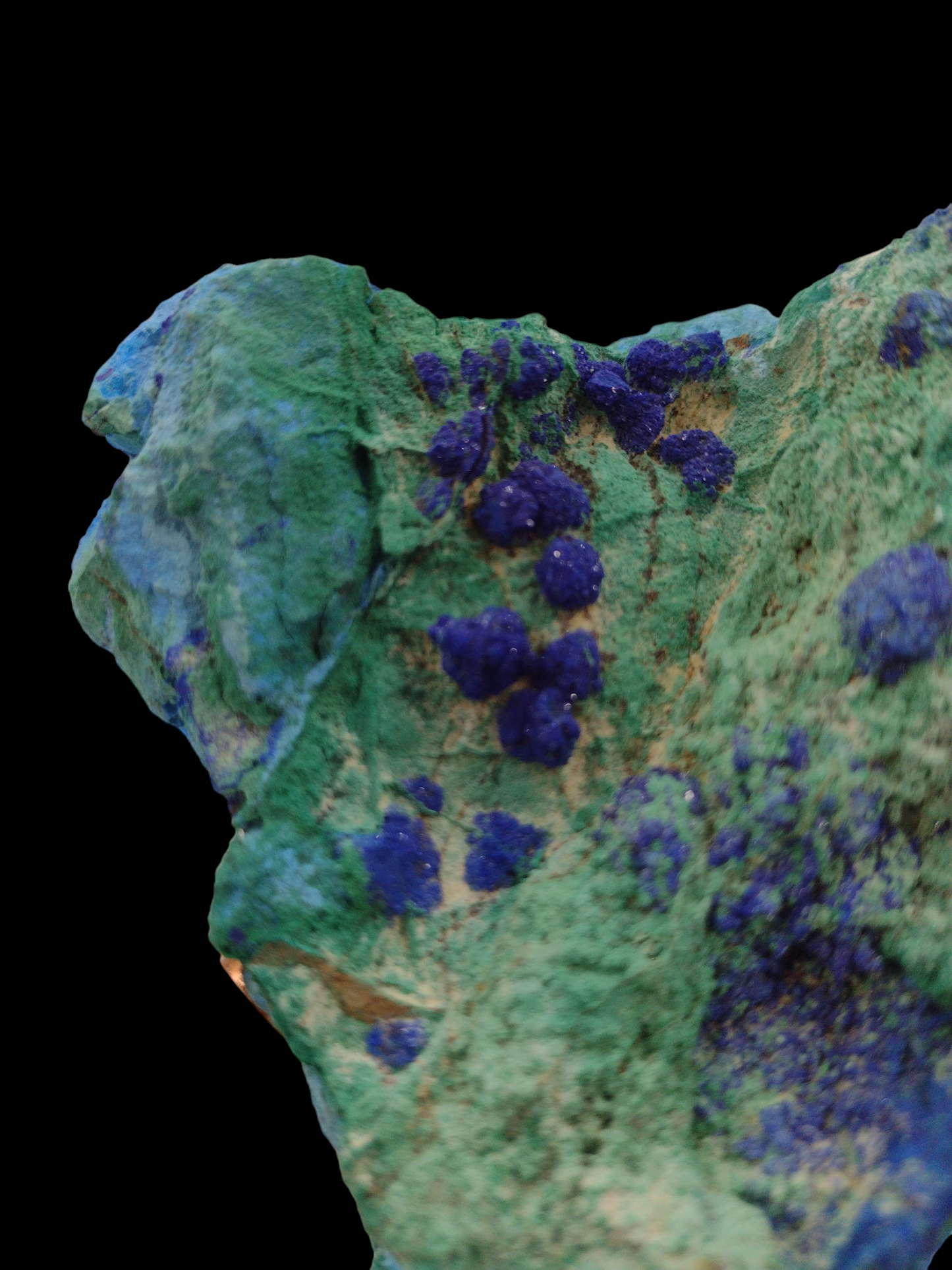 Azurite with Chrysocolla specimen (Free Shipping)