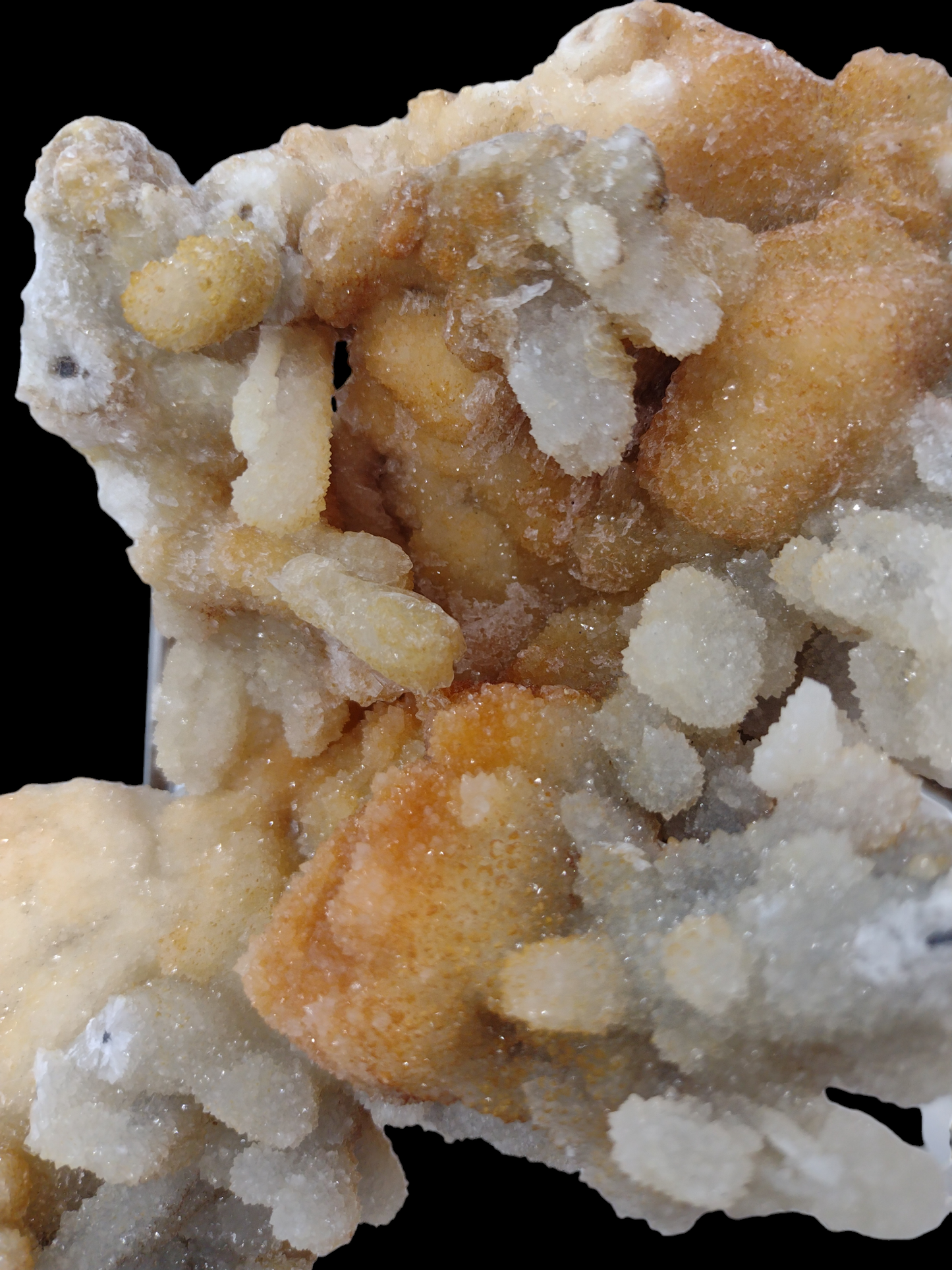 Coral Orange Calcite Specimen N73 . ( Free Shipping )