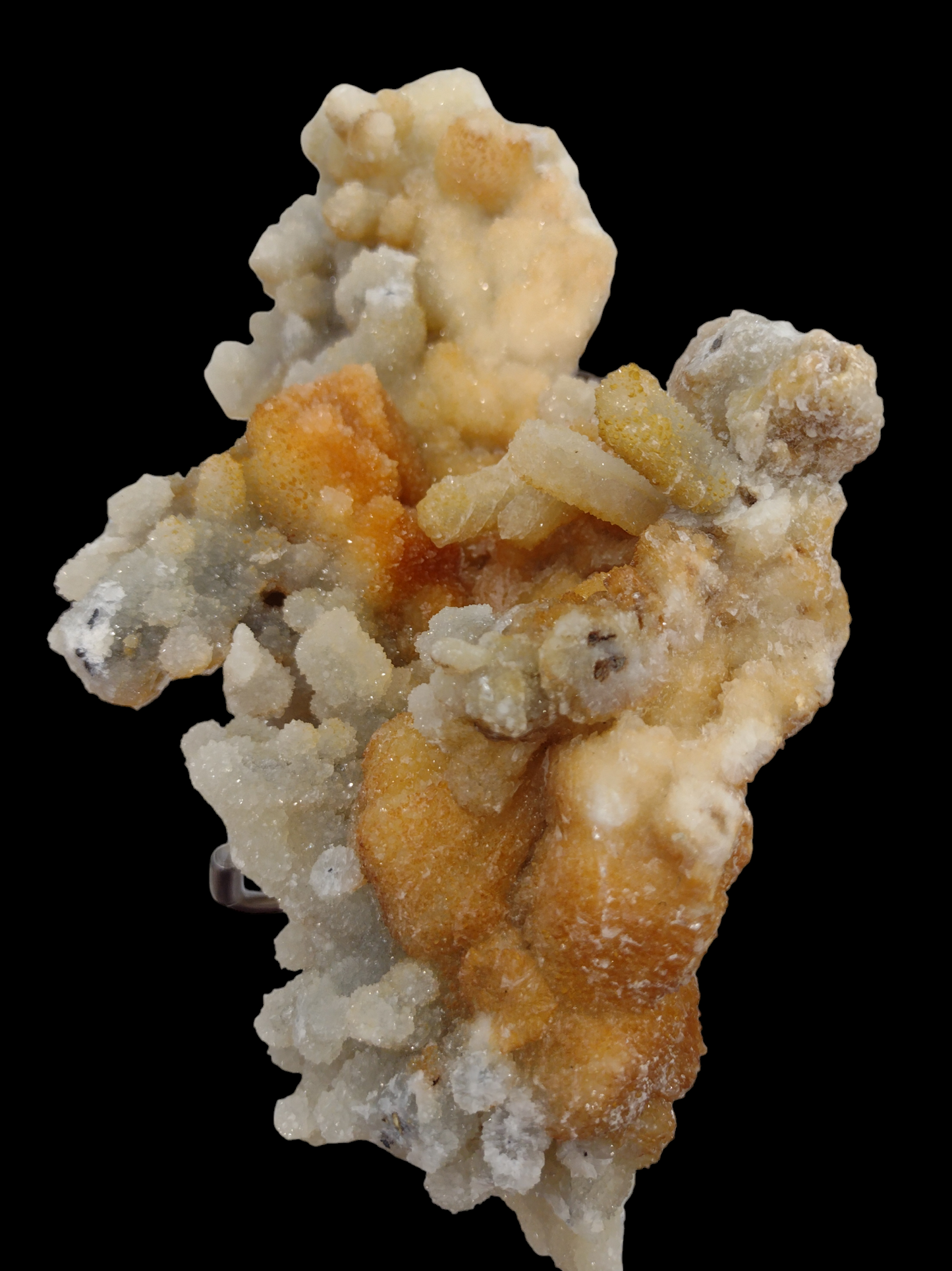 Coral Orange Calcite Specimen N73 . ( Free Shipping )