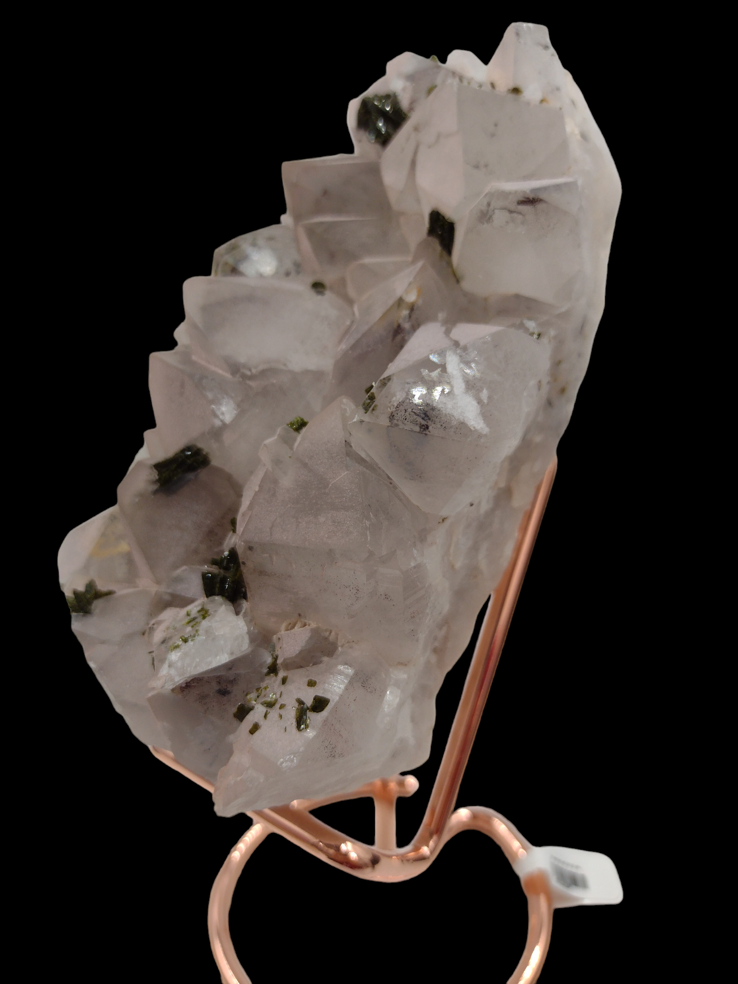 Epidote with Quartz Specimen N80 . ( Free Shipping )