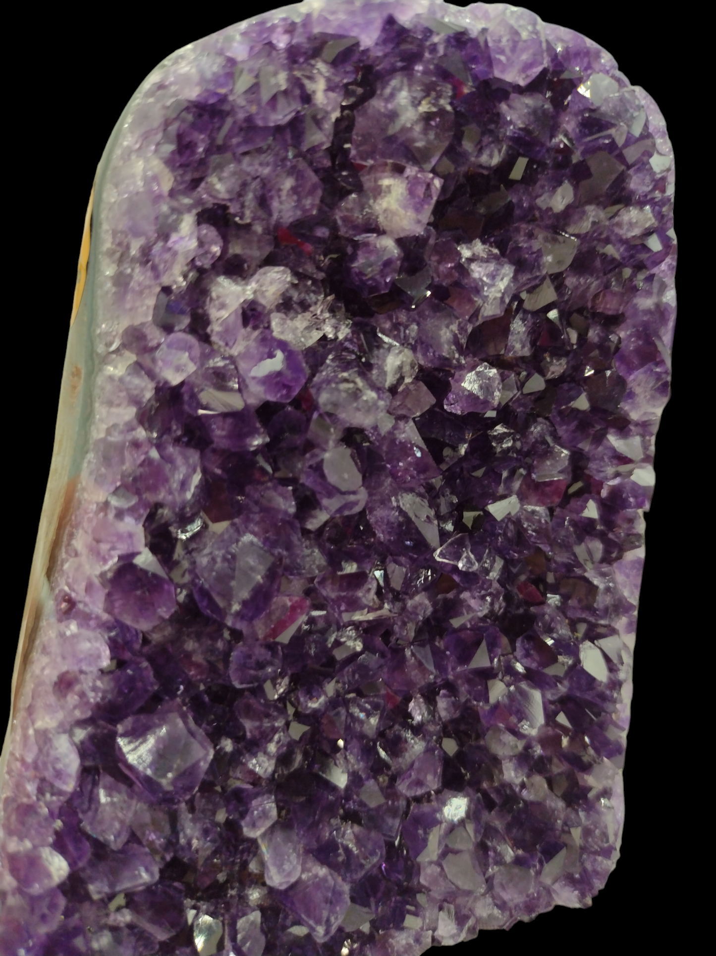 Amethyst Geode Uruguay (High Grade Specimen) N95.(Free Shipping )