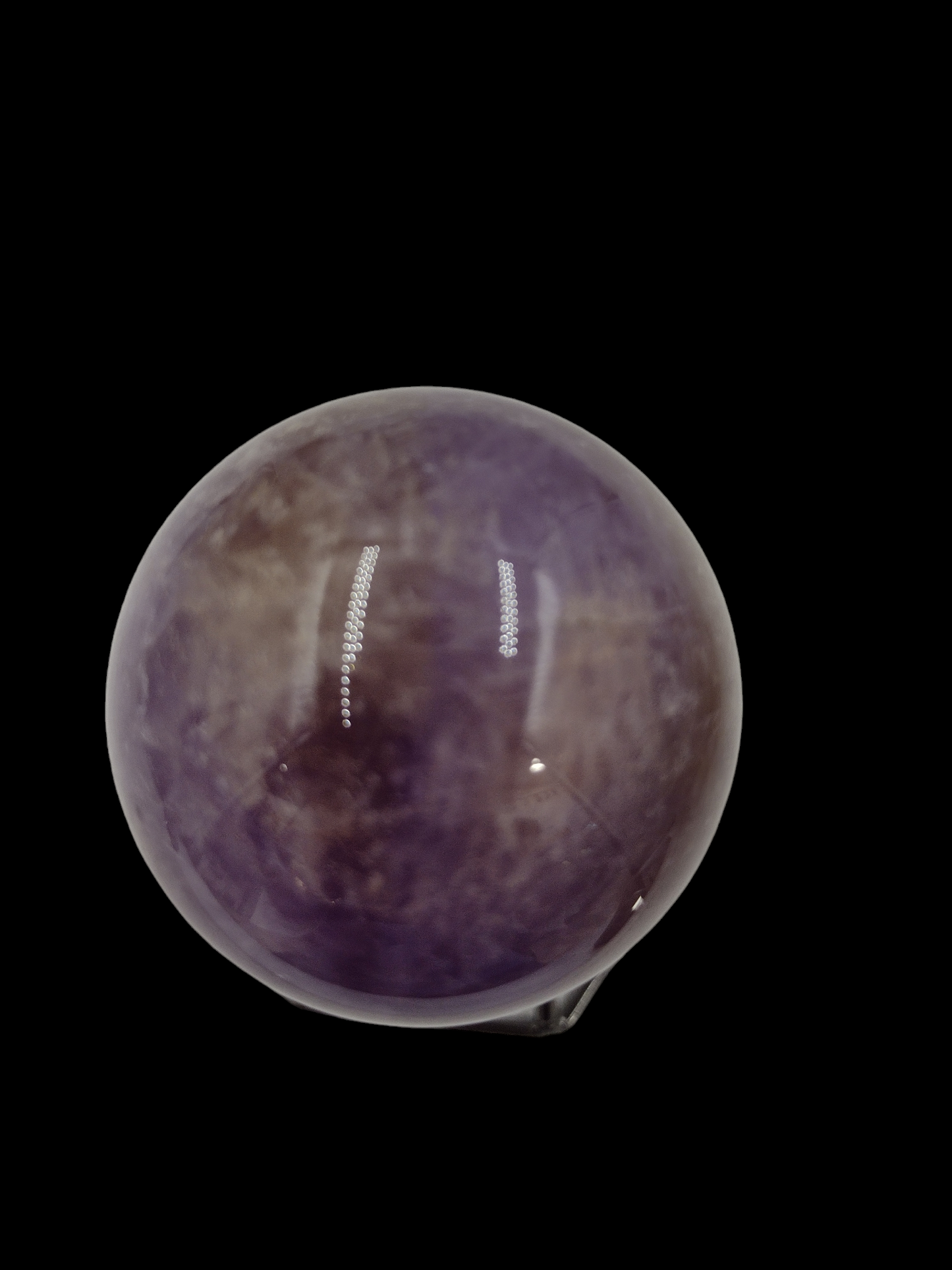 Amethyst Sphere Crystal N133.( Free Shipping )
