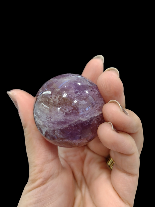 Amethyst Sphere Crystals N134.( Free Shipping )