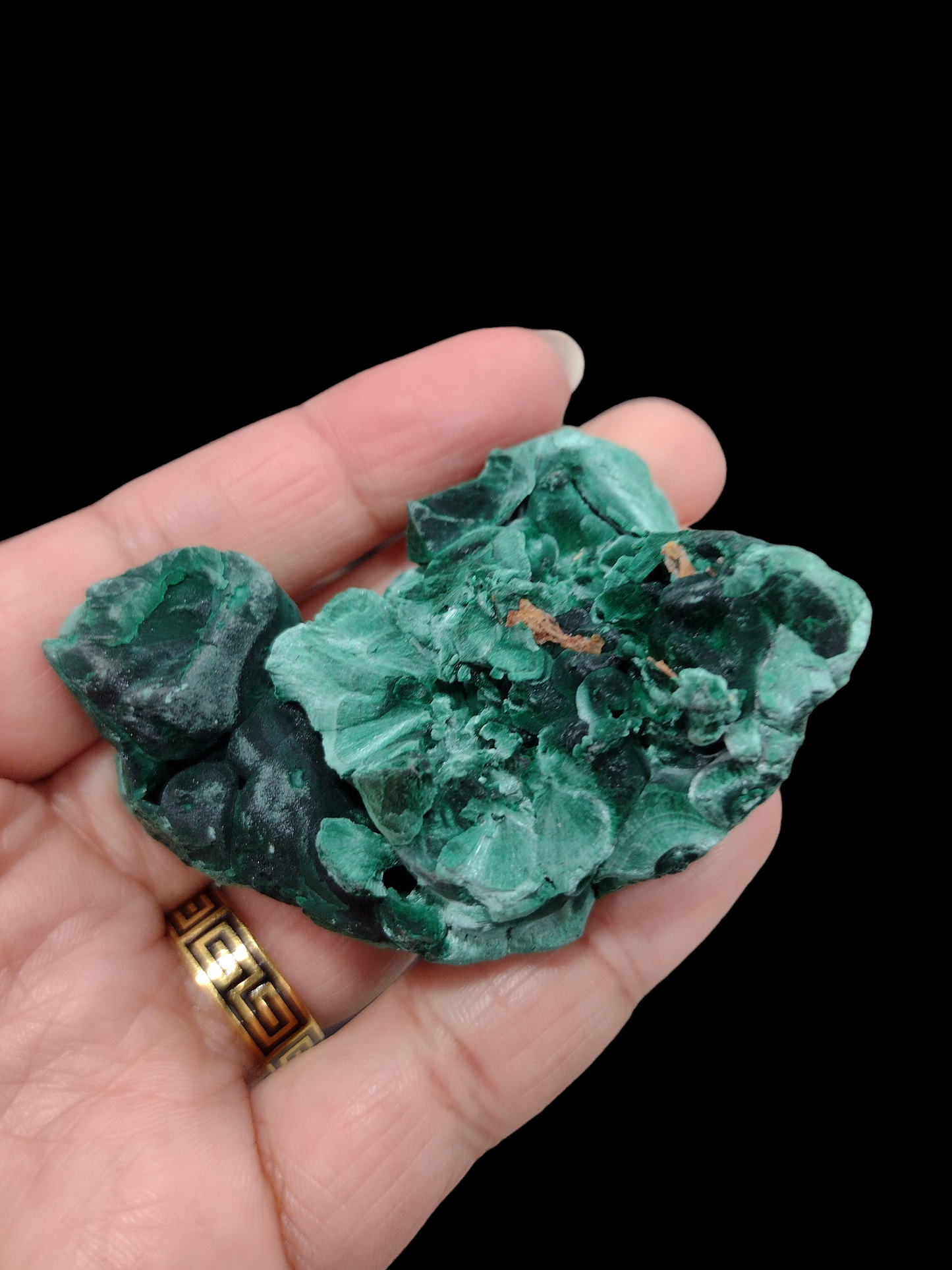 Velvet Malachite Natural specimen N207 ( Free Shipping )