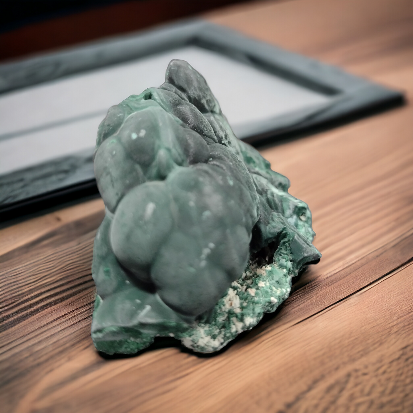Velvet Malachite Natural Specimen N213 . ( Free Shipping )
