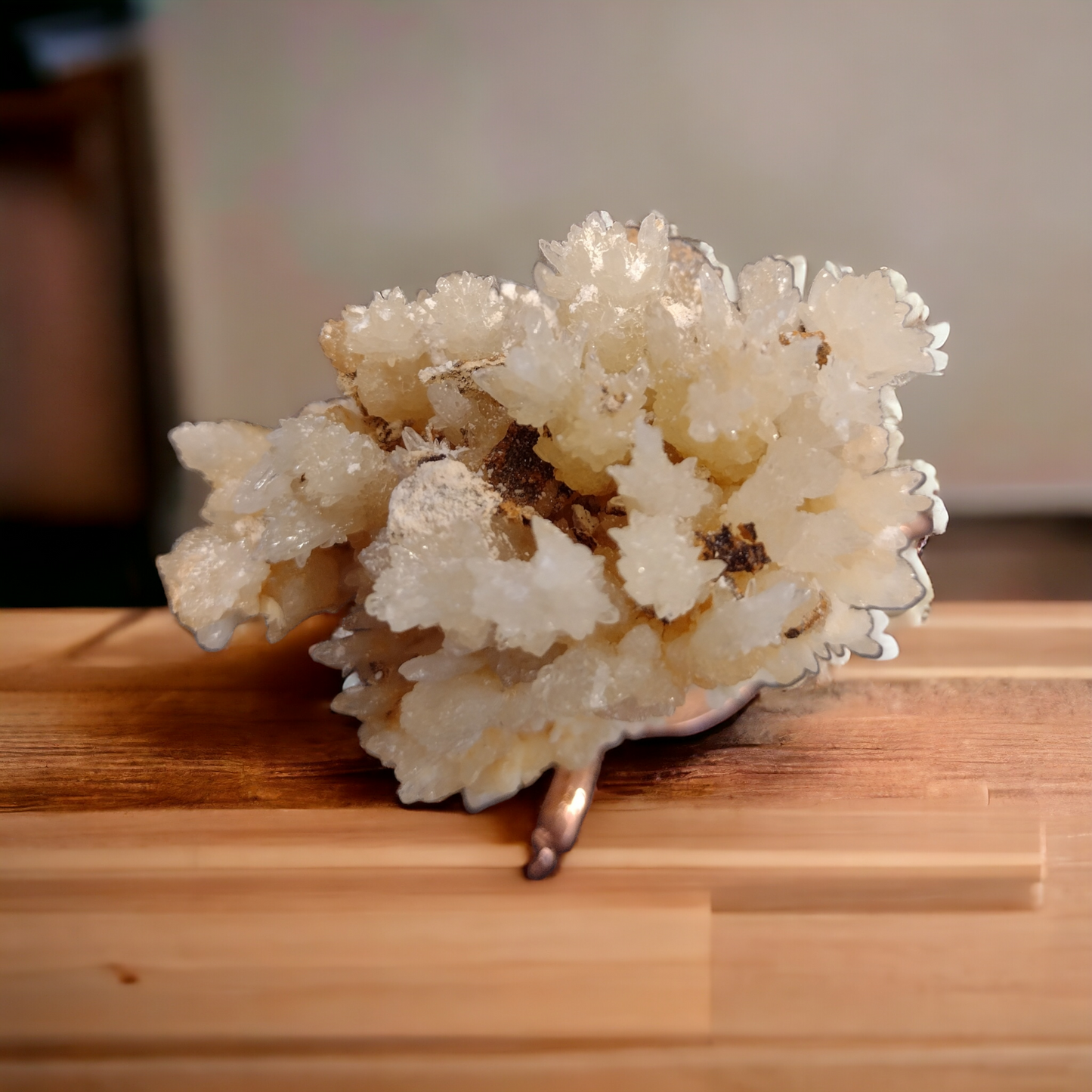 Orange Flower Calcite Specimen N227