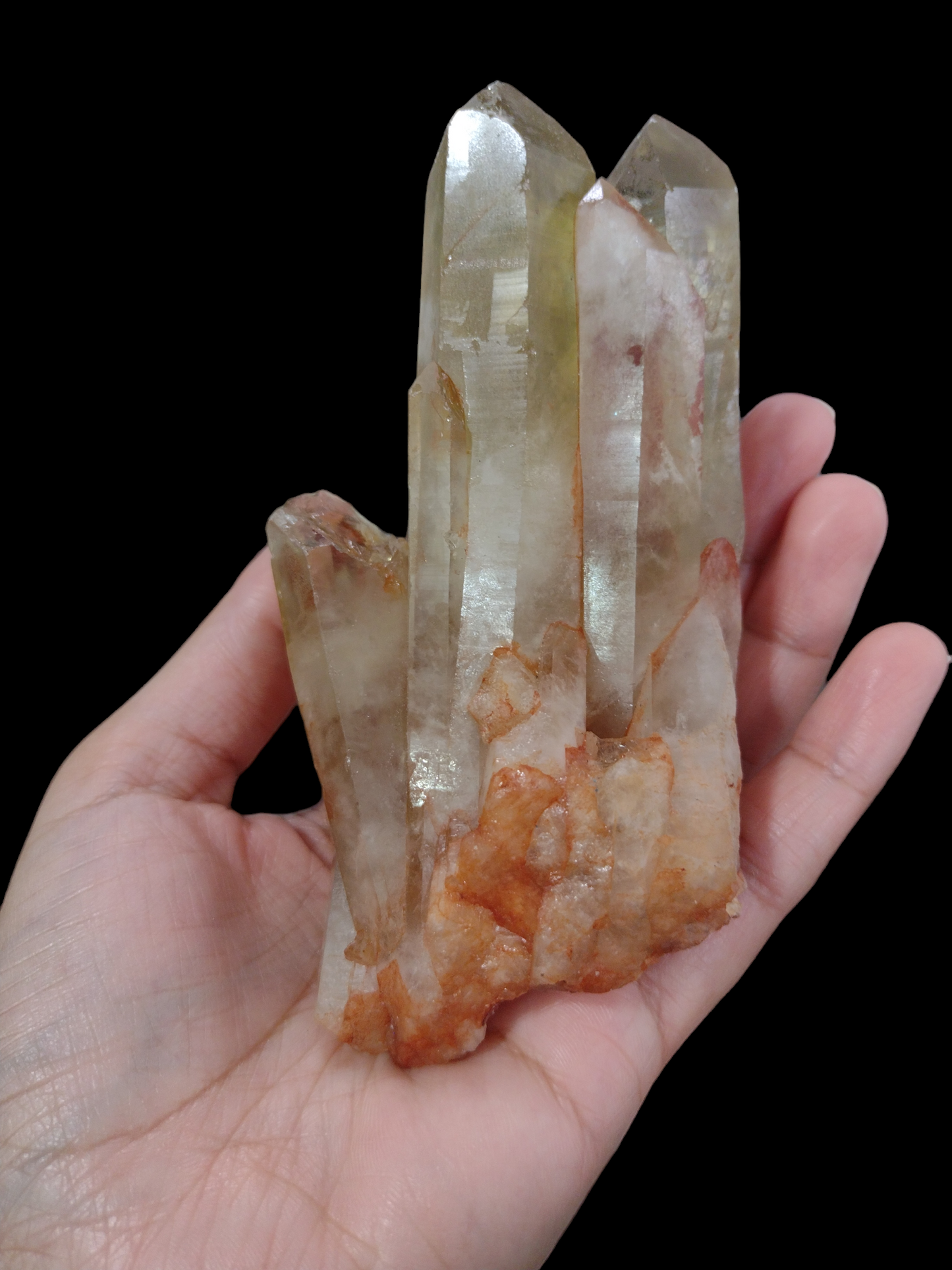 Natural Citrine Cluster N254. ( Free Shipping )