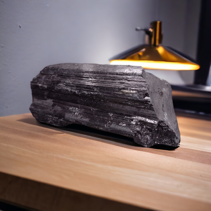 Black Tourmaline Stone N265. ( Free Shipping )