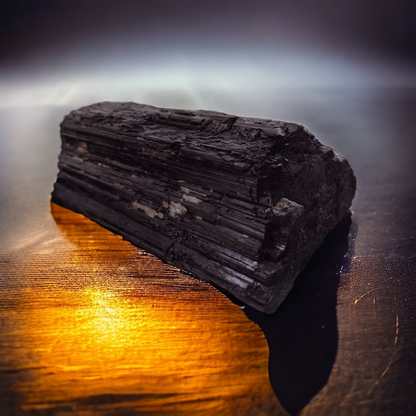Black Tourmaline Stone N267. ( Free Shipping )