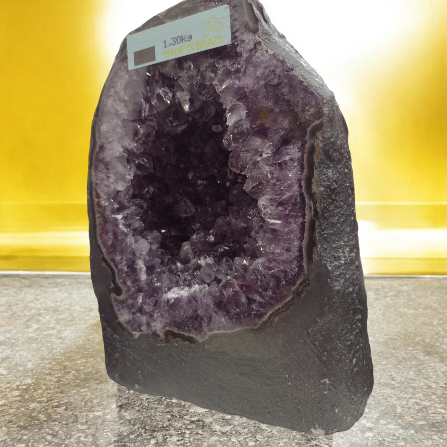 Natural Amethyst Geode from Brazil N335 ( Free Shipping )