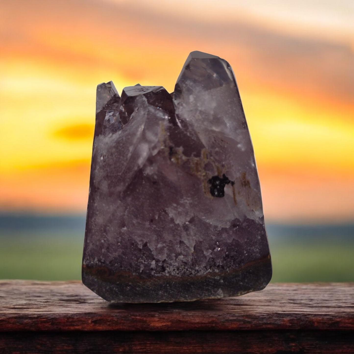 Amethyst Geode Polished N345 (Free Shipping )