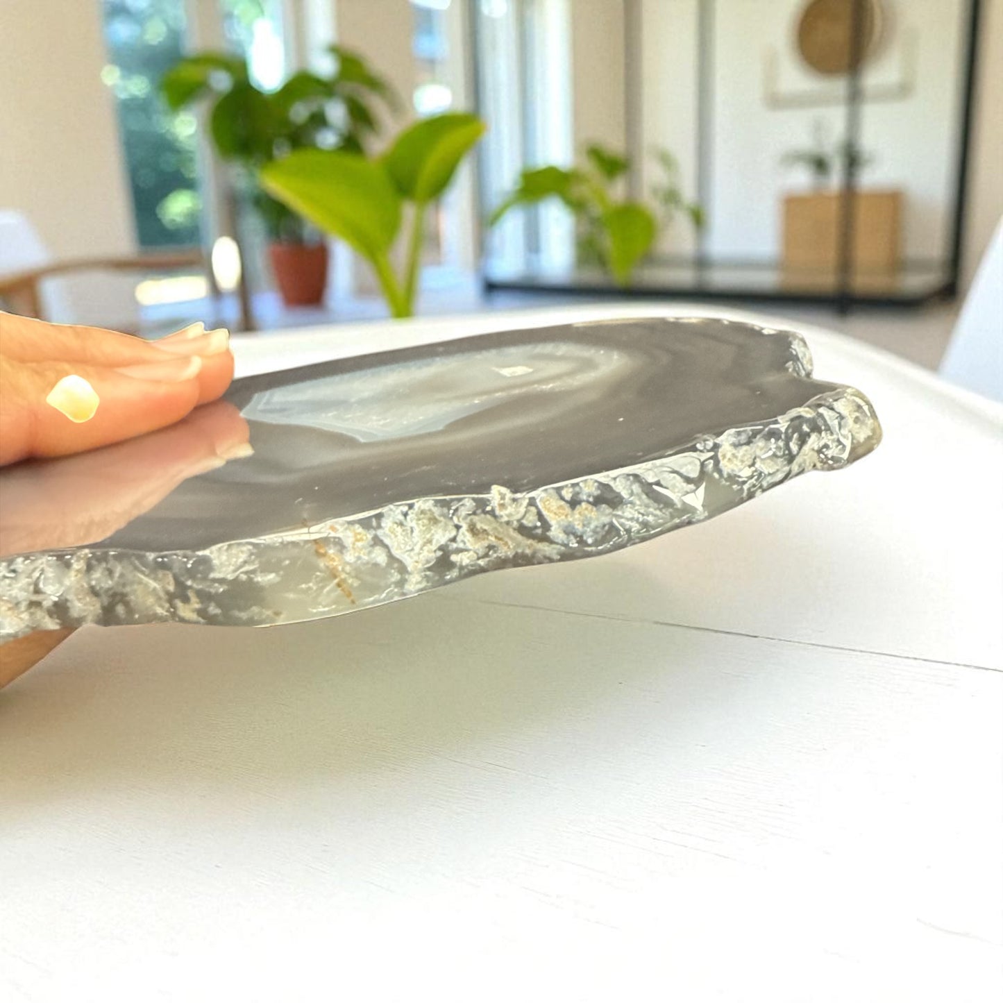 Genuine Agate Slice (Brazil) N366