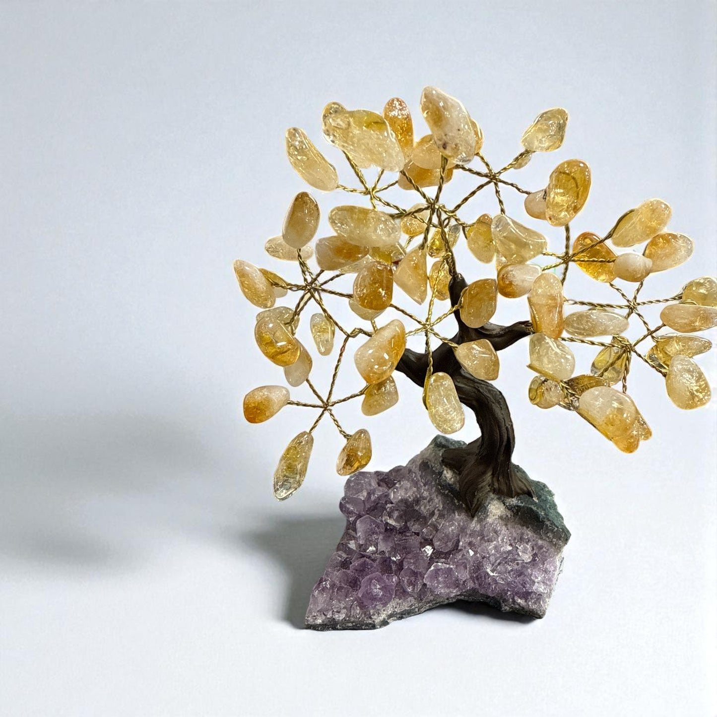Heated Amethyst Tree for Wealth and Abundance (12 Branches) N436