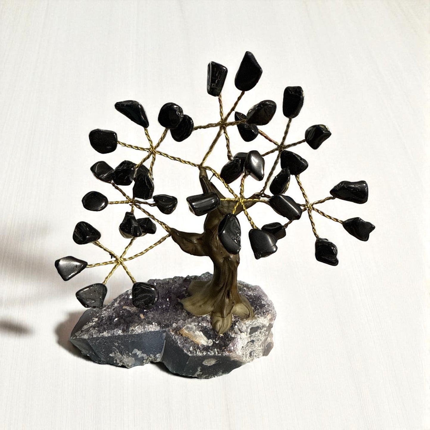 Black tourmaline for Evil eye (7 Branches) N433