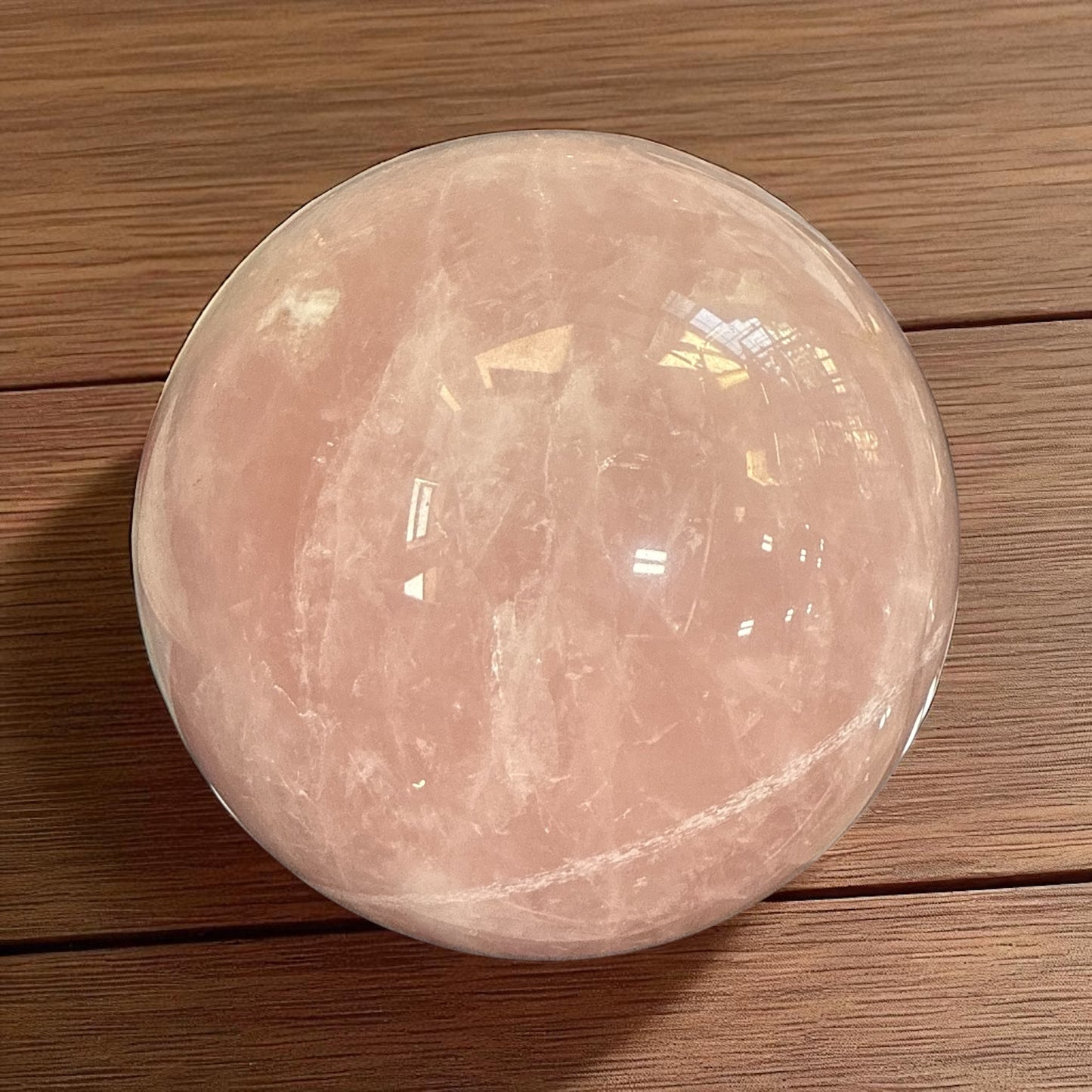 Genuine Rose quartz Sphere 125 mm