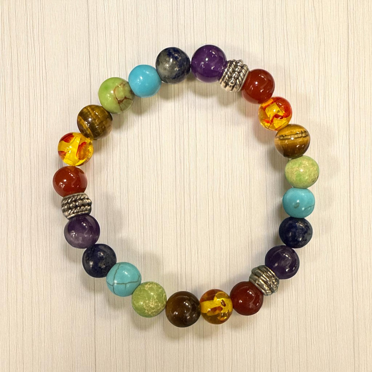 Genuine Seven Chakras Bracelet 8mm (Free shipping)