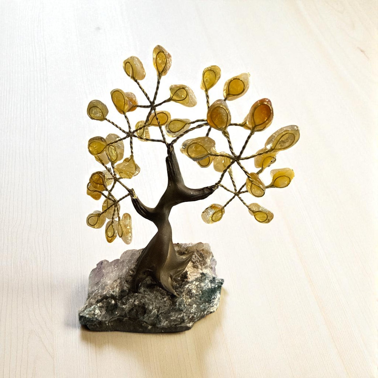 Heated Amethyst Tree for Wealth and Abundance(7 Branches) N432