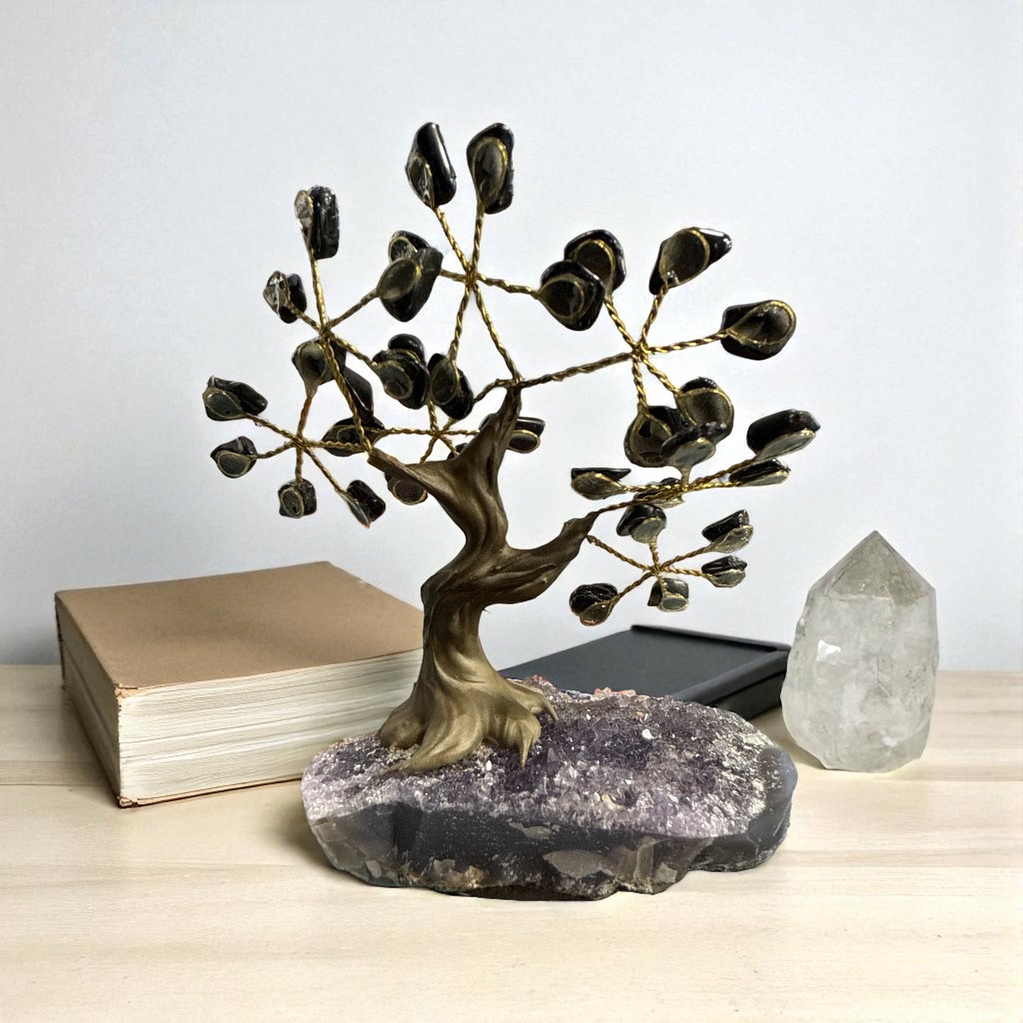 Black tourmaline for Evil eye (7 Branches) N433