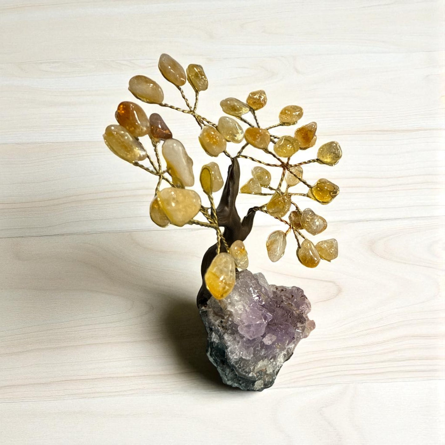Heated Amethyst Tree for Wealth and Abundance(7 Branches) N432
