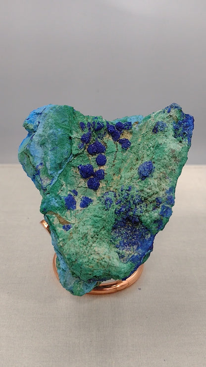 Azurite with Chrysocolla specimen (Free Shipping)