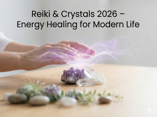Reiki & Crystals in 2026: How Energy Healing and Healing Stones Work Together for Mind, Body & Spirit