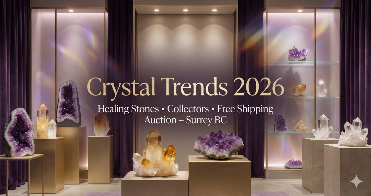 Crystal Trends 2026: The Future of Healing Stones & Our Surrey Free Sh ...