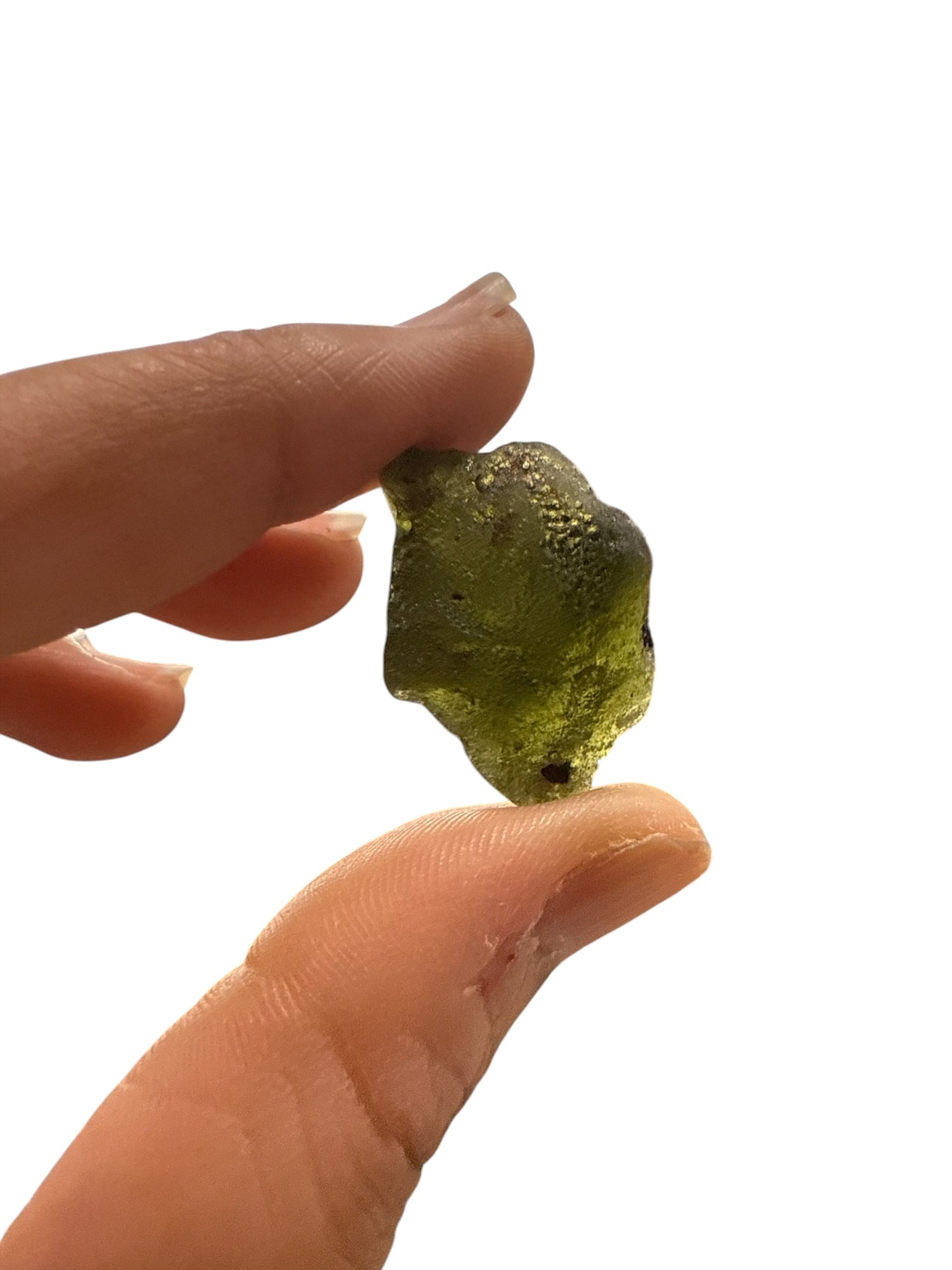 Moldavite (Olive Green) 6.642 gms N377