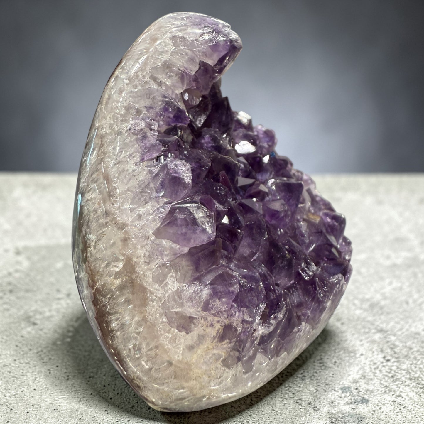 Amethyst Geode Polished N484