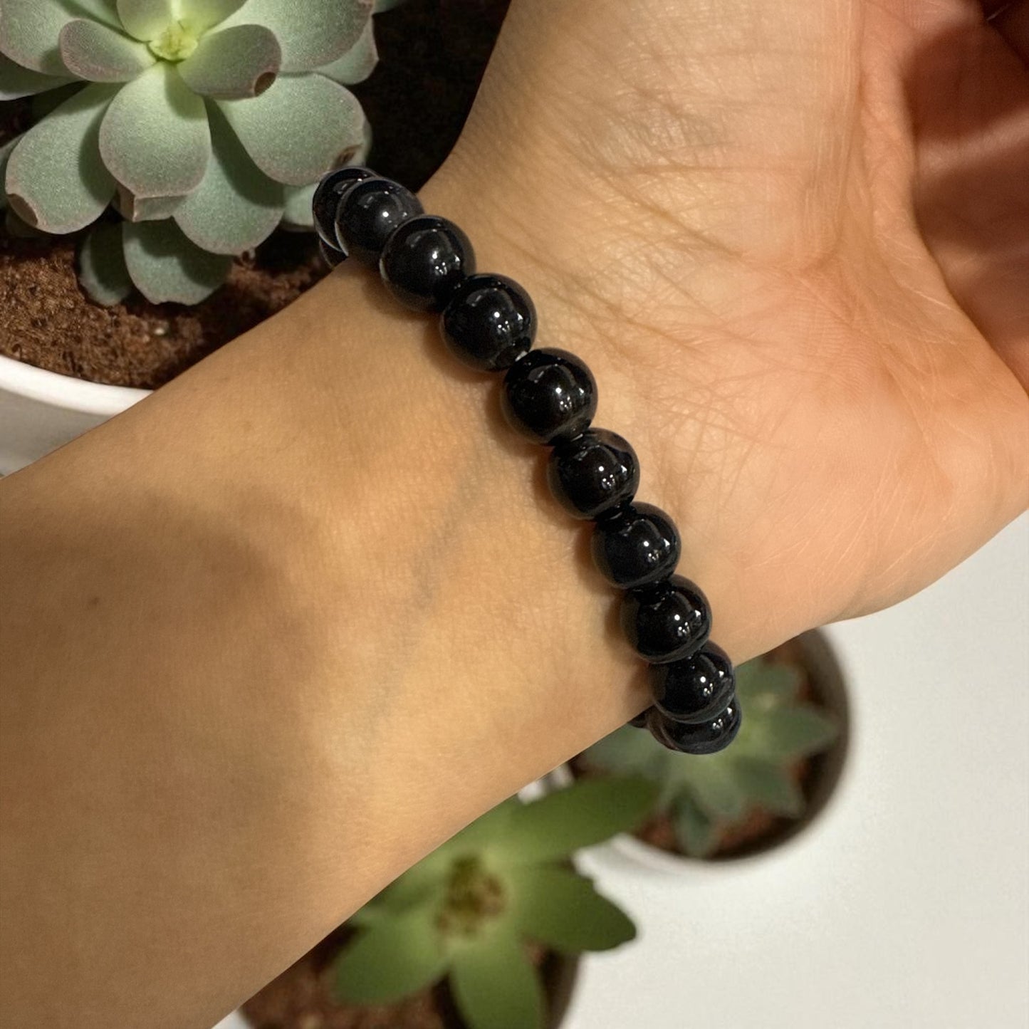 Sulemani Hakik Bracelet 23 beads 8mm for Protection and Grounding N439