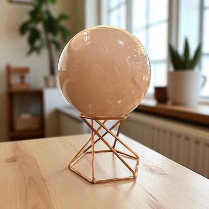 Genuine Rose quartz Sphere 72 mm