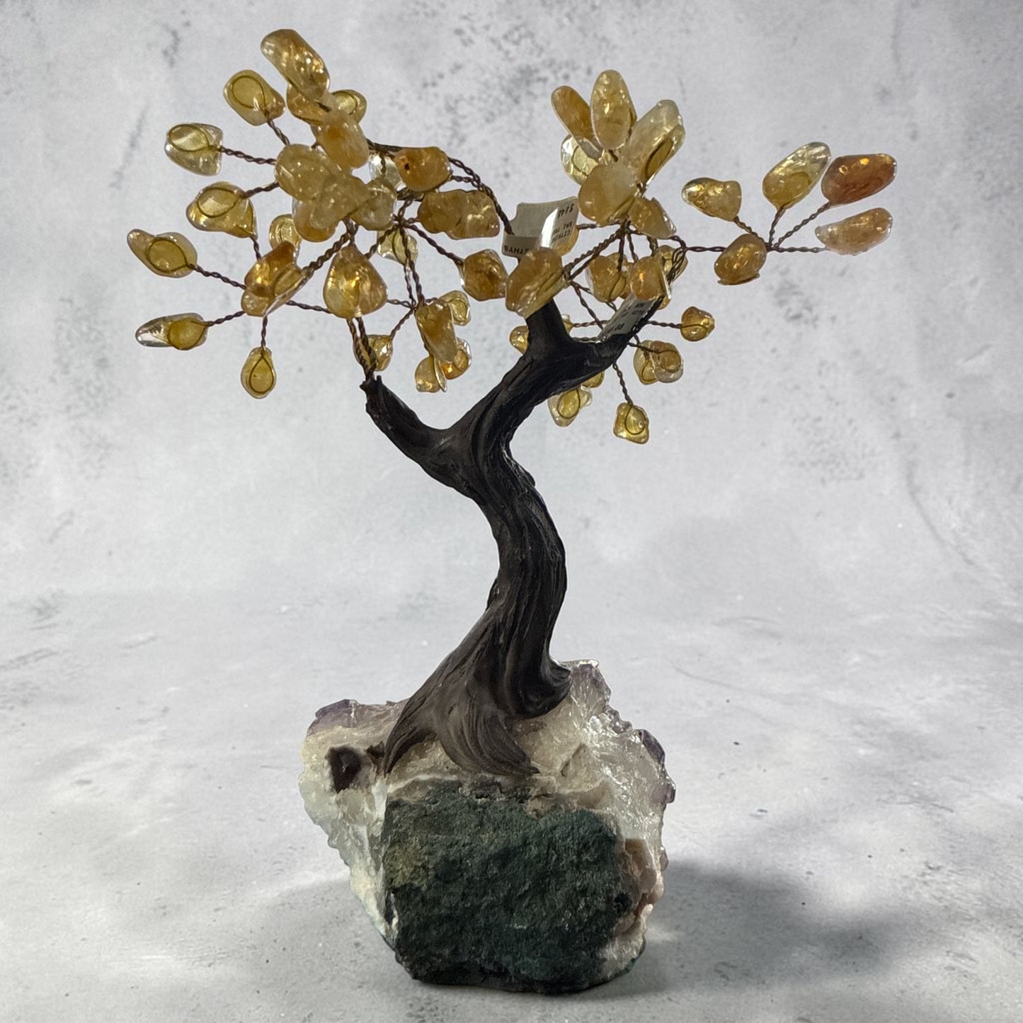 Citrine (Heated Amethyst )Tree for Wealth and Abundance (12 Branches) N507