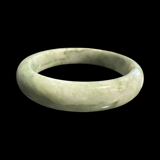 Green Jade Bangles 61 mm N394