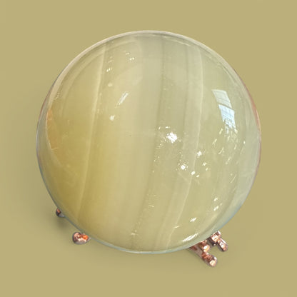 Green Jade Sphere N424