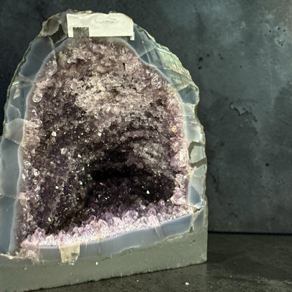 Amethyst Geode Polished from Brazil (Shipping included)  N508