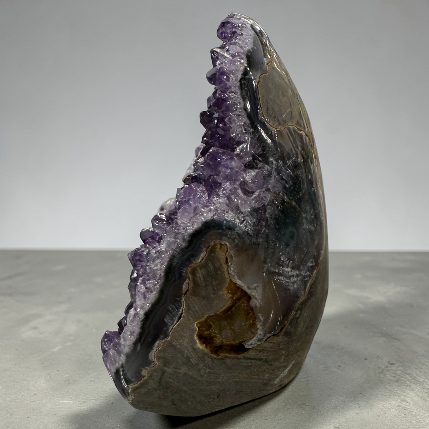 Amethyst Geode Polished N485