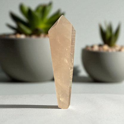 Genuine Rose quartz Tower