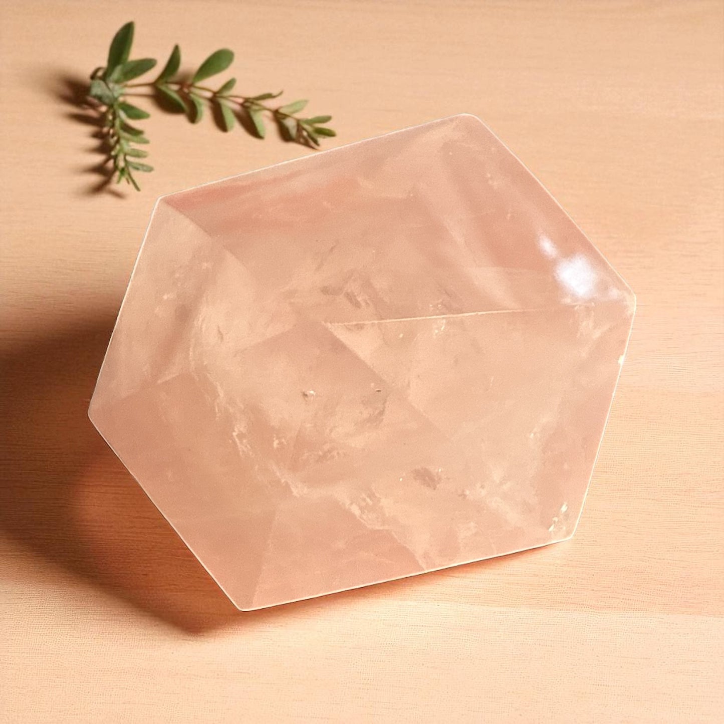 Genuine Rose quartz Tower 116 mm
