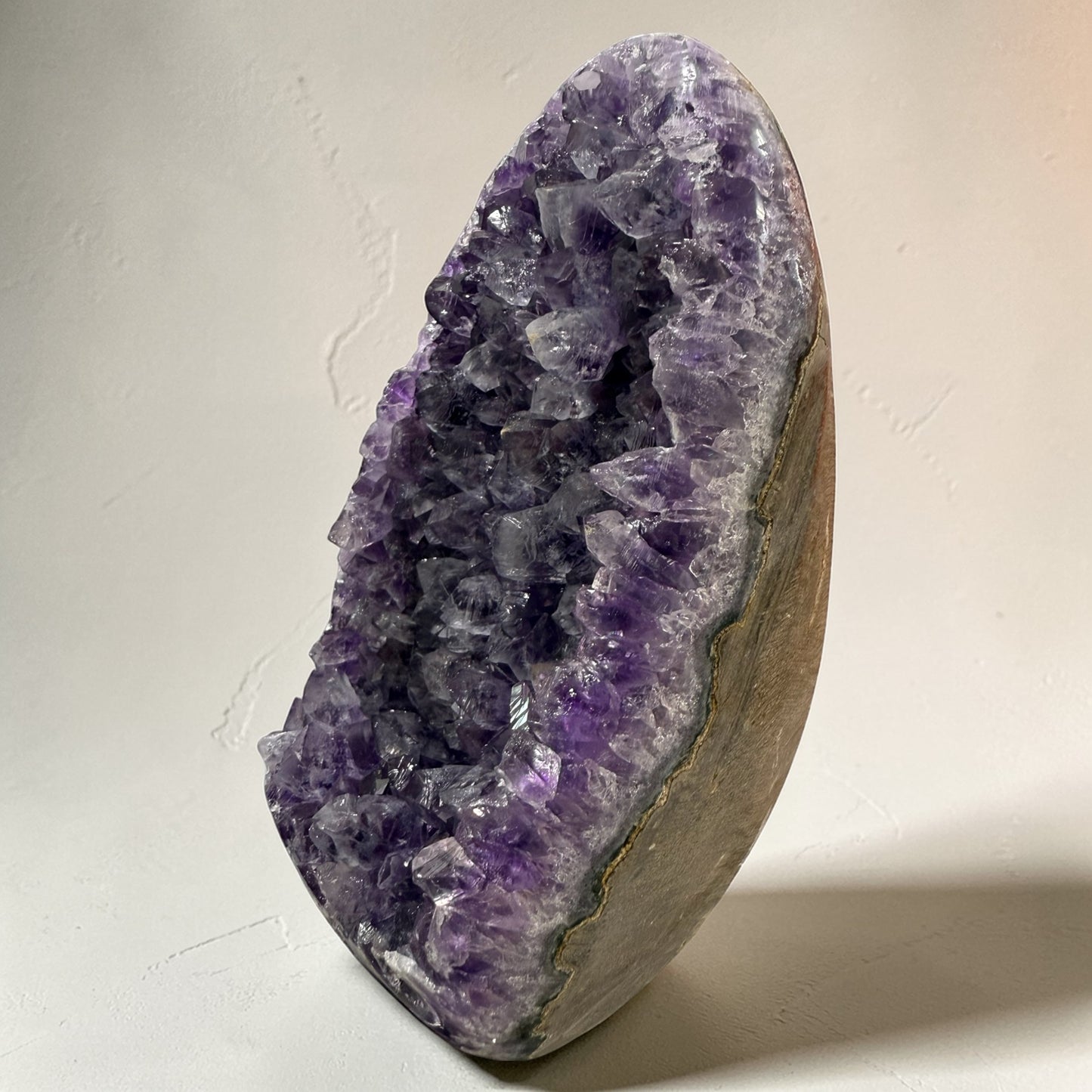 Amethyst Geode Polished from Uruguay (N493)