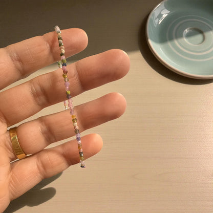 Tourmaline bracelet adjustable N452