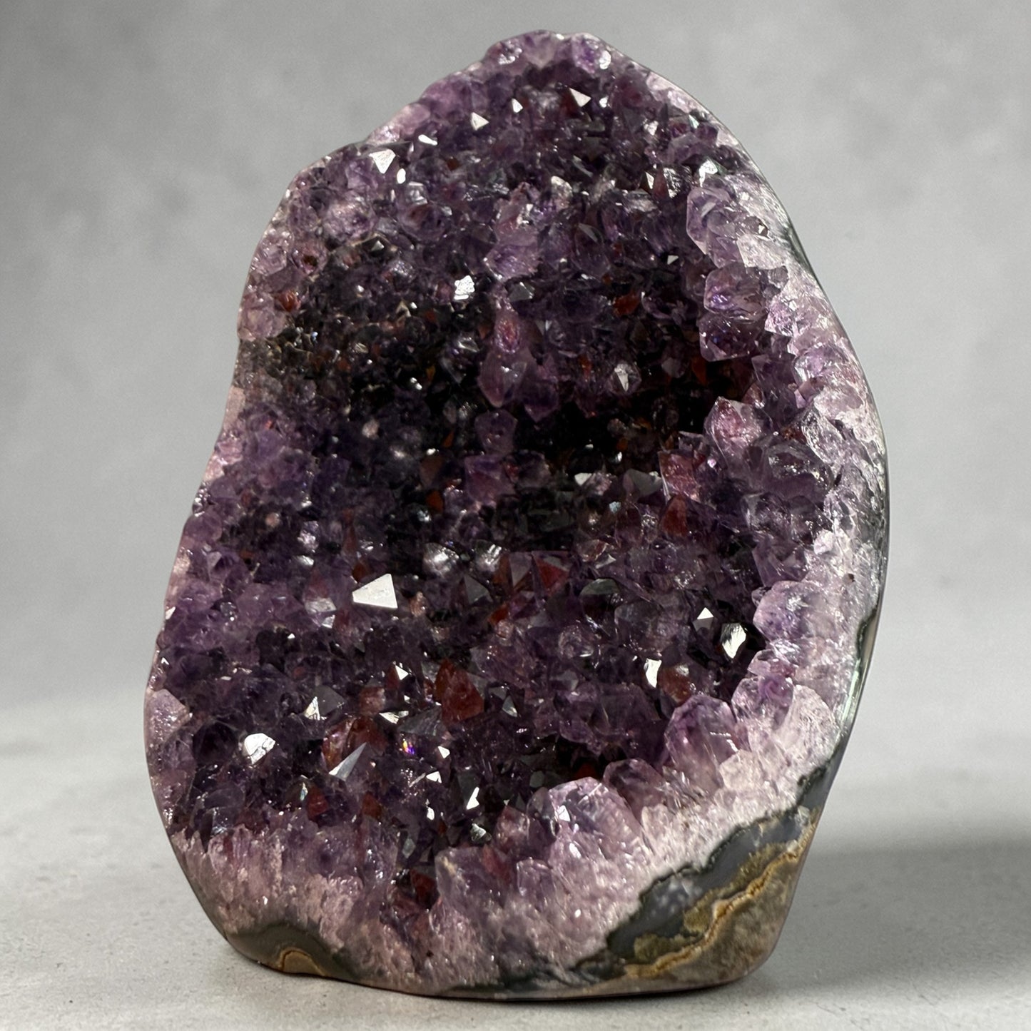 Amethyst Geode Polished from Uruguay (N494)