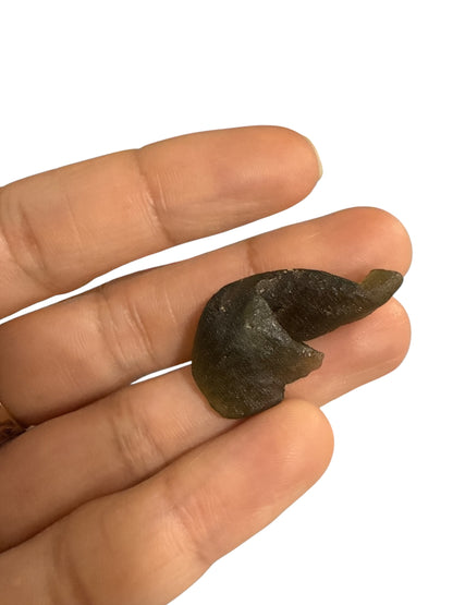 Moldavite (Olive Green) 3.852 Gms N384