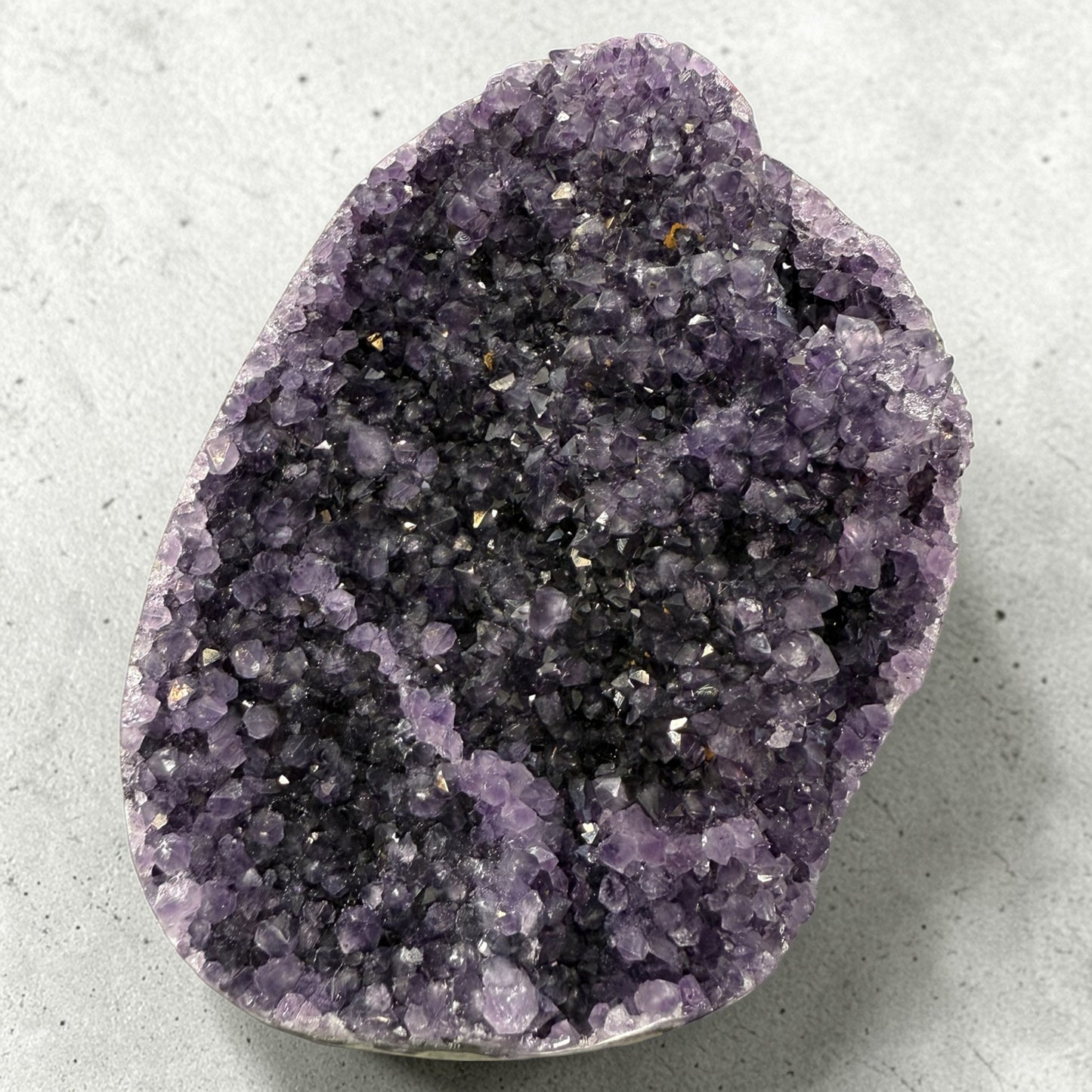 Amethyst Geode Polished from Uruguay (N489)