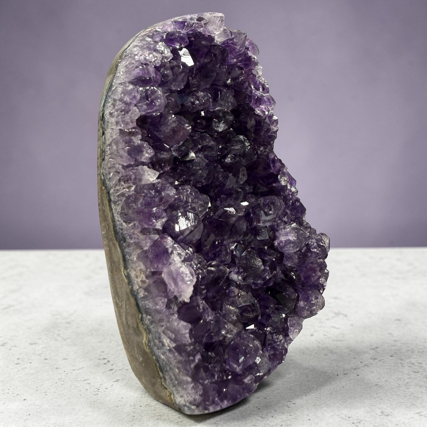 Amethyst Geode Polished N483