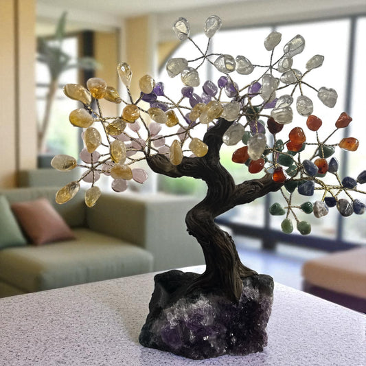 Seven Chakras Tree (Large) for meditation (24 Branches) N437