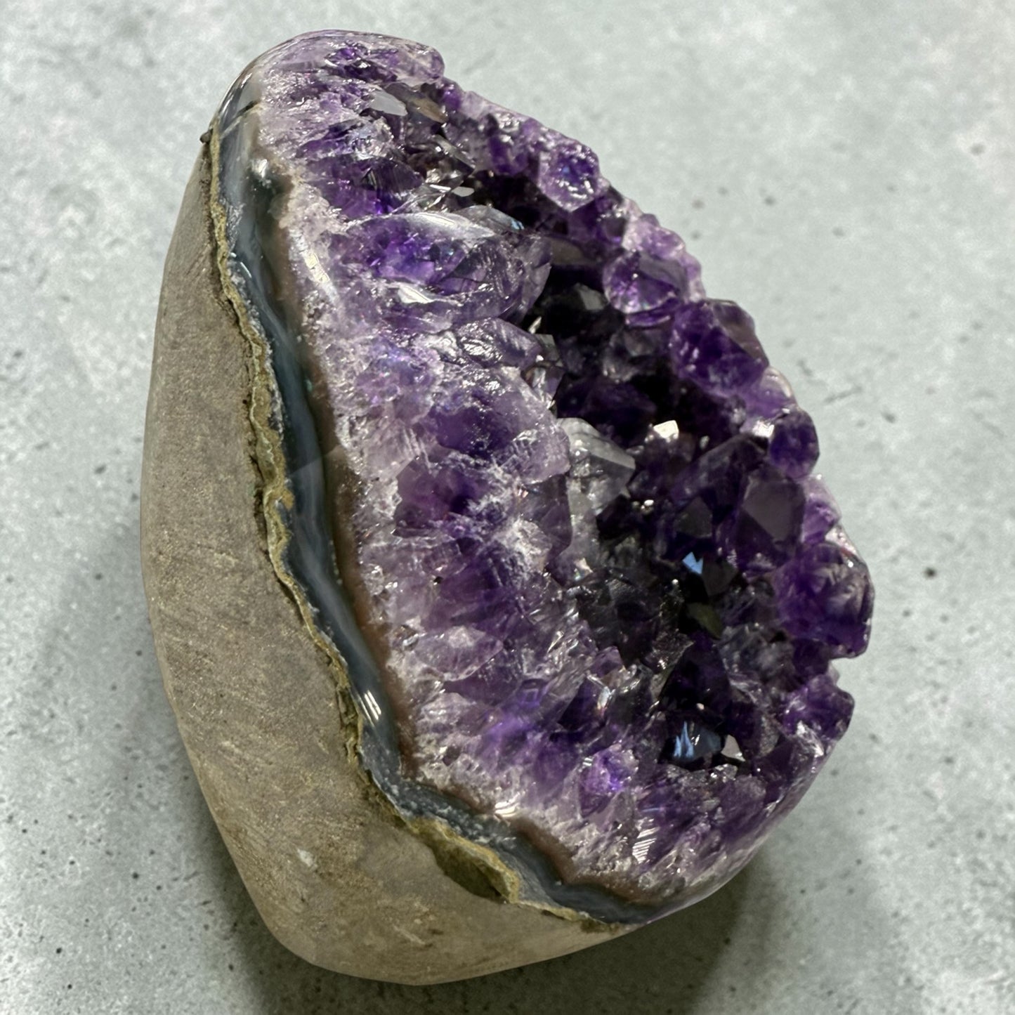 Amethyst Geode Polished N480
