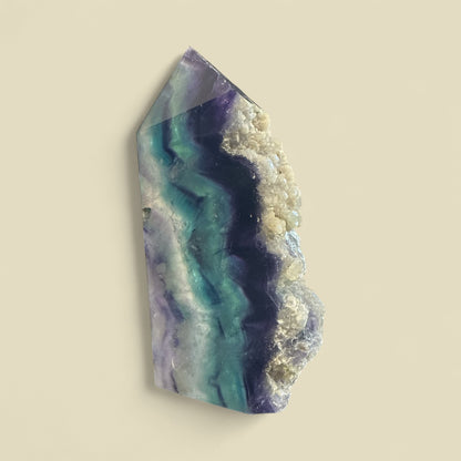Purple and Green fluorite Tomb N406